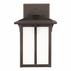 Sea Gull Tomek Small 1-LT Outdoor Wall Lantern - Bronze - 8552701-71