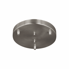 Sea Gull Towner 3-LT Cluster Canopy - Brushed Nickel - 7449403-962