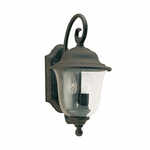 Sea Gull Trafalgar 2-LT Outdoor Wall Lantern - Oxidized Bronze - 8459-46