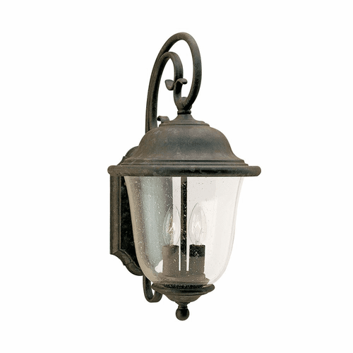 Sea Gull Trafalgar 2-LT Outdoor Wall Lantern - Oxidized Bronze - 8460-46
