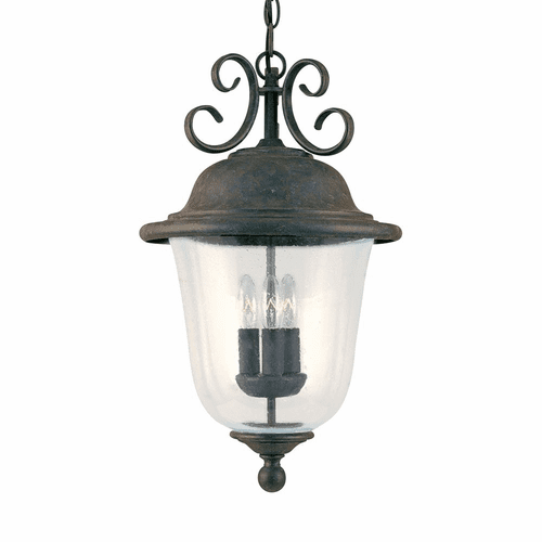 Sea Gull Trafalgar 3-LT Outdoor Pendant - Oxidized Bronze - 6059-46