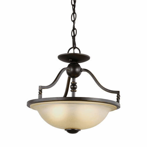 Sea Gull Trempealeau 2-LT Semi-Flush/Pendant - Roman Bronze - 7710602EN3-191
