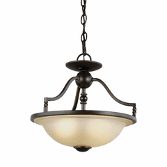 Sea Gull Trempealeau 2-LT Semi-Flush/Pendant - Roman Bronze - 7710602EN3-191
