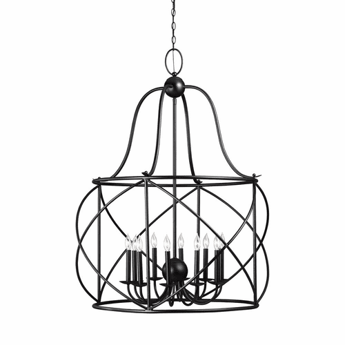 Sea Gull Turbinio 10-LT Hall/Foyer Light - Blacksmith - 5116410EN-839