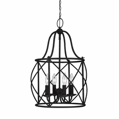 Sea Gull Turbinio 4-LT Hall/Foyer Light - Blacksmith - 5116404EN-839
