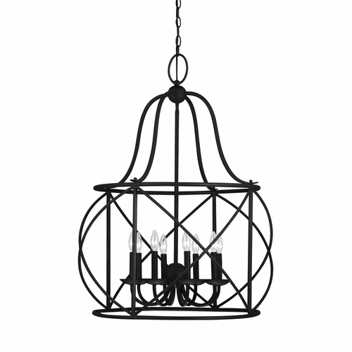 Sea Gull Turbinio 8-LT Hall/Foyer Light - Blacksmith - 5116408EN-839