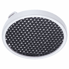 Sea Gull Twist-On Honey Comb Disk Light Trim - White - 9452-15