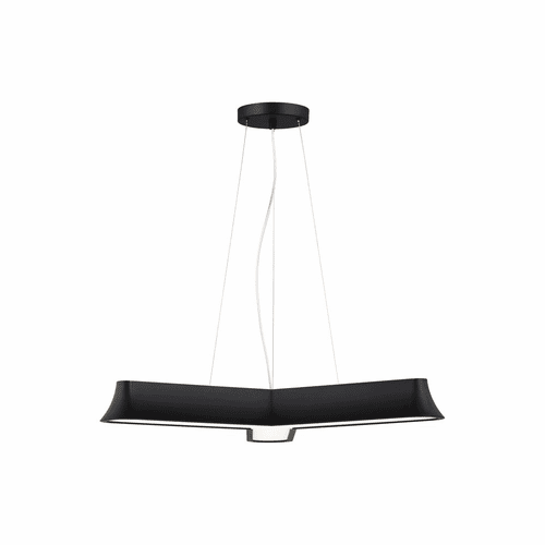 Sea Gull Vaughn 3-LT Bath Vanity - Midnight Black - 3001303-112