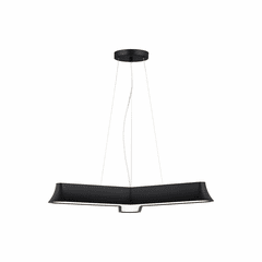 Sea Gull Vaughn 3-LT Bath Vanity - Midnight Black - 3001303-112