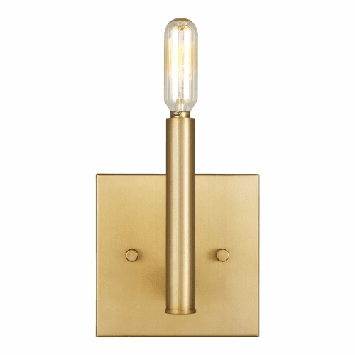 Sea Gull Vector 1-LT Wall Sconce - Satin Brass - 4124301-848
