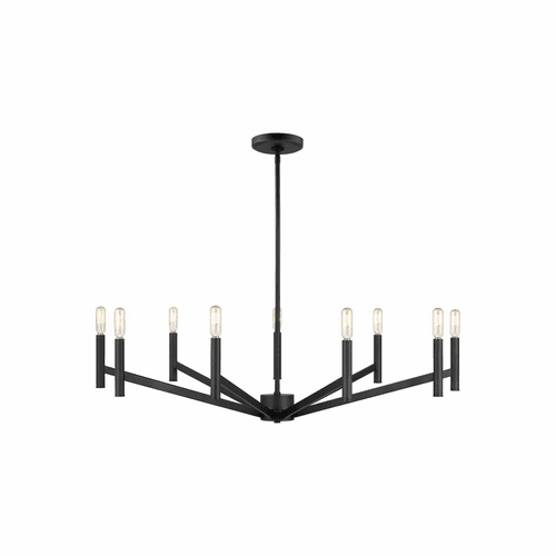 Sea Gull Vector 9-LT Chandelier - Midnight Black - 3124309-112