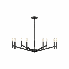 Sea Gull Vector 9-LT Chandelier - Midnight Black - 3124309-112