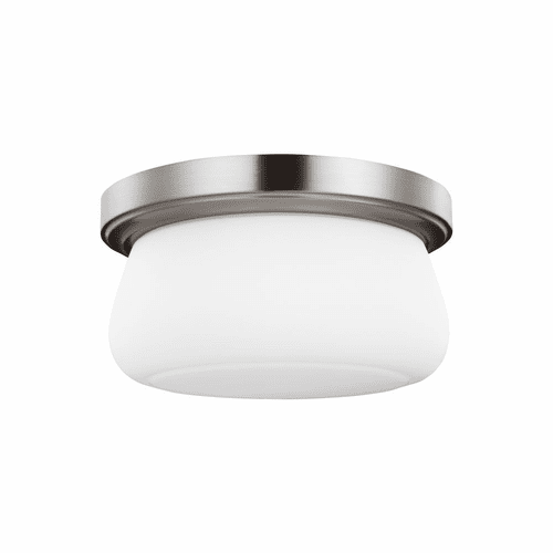 Sea Gull Vintner 2-LT Flush Mount - Satin Nickel - FM411SN
