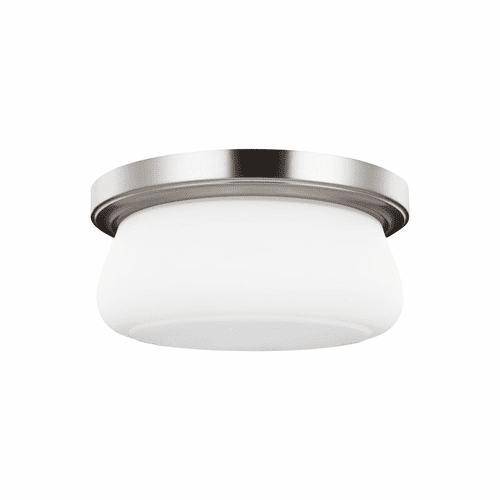 Sea Gull Vintner 2-LT Flush Mount - Satin Nickel - FM412SN
