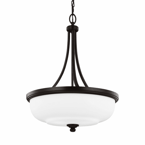Sea Gull Vintner 3-LT Pendant - Heritage Bronze - F2966/3HTBZ