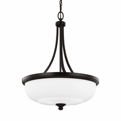 Sea Gull Vintner 3-LT Pendant - Heritage Bronze - F2966/3HTBZ
