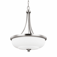 Sea Gull Vintner 3-LT Pendant - Satin Nickel - F2966/3SN