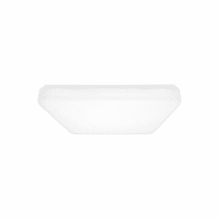 Sea Gull Vitus Large LED Square Ceiling Flush Mount - White - 5776093S-15