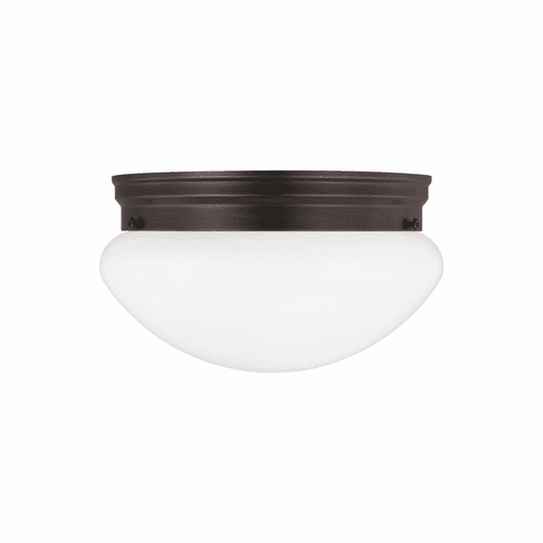 Sea Gull Webster 2-LT Ceiling Flush Mount - Bronze - 5328-710
