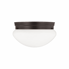 Sea Gull Webster 2-LT Ceiling Flush Mount - Bronze - 5328-710