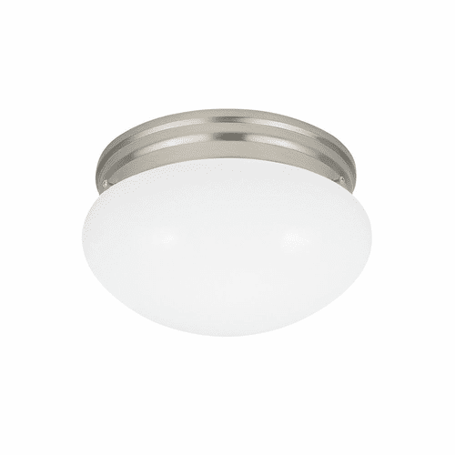 Sea Gull Webster 2-LT Ceiling Flush Mount - Brushed Nickel - 5328EN3-962