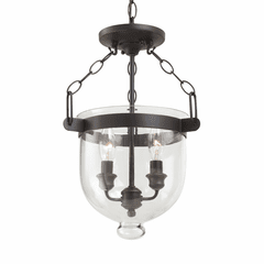 Sea Gull Westminster 2-LT Semi-Flush Mount - Autumn Bronze - 77046-715 Sea Gull Westminster 2-LT Semi-Flush Mount - Autumn Bronze - 77046-715