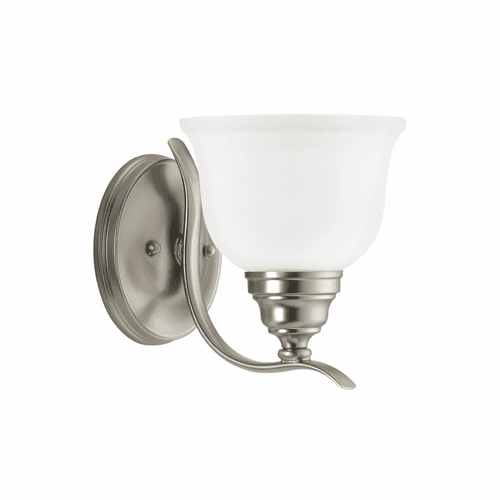 Sea Gull Wheaton 1-LT Bath/Wall Sconce - Brushed Nickel - 44625EN3-962
