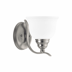 Sea Gull Wheaton 1-LT Wall Sconce - Brushed Nickel - 44625-962