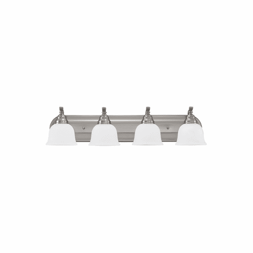 Sea Gull Wheaton 4-LT Bath Vanity - Brushed Nickel - 44628-962