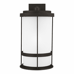 Sea Gull Wilburn Extra Large 1-LT Outdoor Wall Lantern - Bronze - 8890901D-71