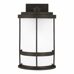 Sea Gull Wilburn Medium 1-LT Outdoor Wall Lantern - Bronze - 8690901DEN3-71