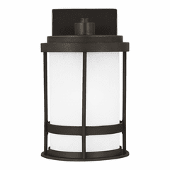 Sea Gull Wilburn Small 1-LT Outdoor Wall Lantern - Bronze - 8590901D-71