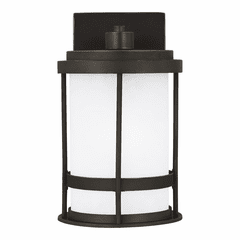 Sea Gull Wilburn Small 1-LT Outdoor Wall Lantern - Bronze - 8590901DEN3-71
