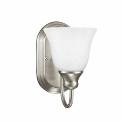 Sea Gull Windgate 1-LT Bath/Wall Sconce - Brushed Nickel - 41939EN3-962 Sea Gull Windgate 1-LT Bath/Wall Sconce - Brushed Nickel - 41939EN3-962