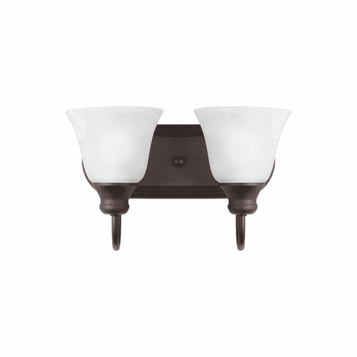Sea Gull Windgate 2-LT Bath Vanity Light - Bronze - 44940-710