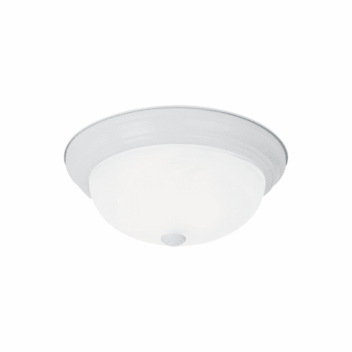Sea Gull Windgate 2-LT Flush Mount - White - 75942-15
