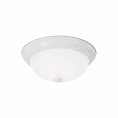 Sea Gull Windgate 2-LT Flush Mount - White - 75942-15