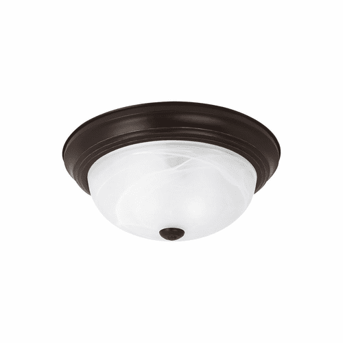 Sea Gull Windgate 3-LT Flush Mount - Heirloom Bronze - 75943-782