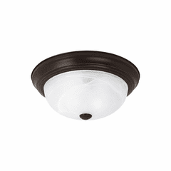 Sea Gull Windgate 3-LT Flush Mount - Heirloom Bronze - 75943-782