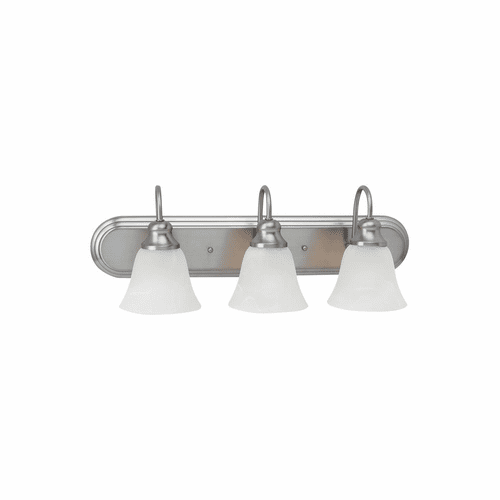 Sea Gull Windgate 3-LT Wall/Bath Light - Brushed Nickel - 44941-962