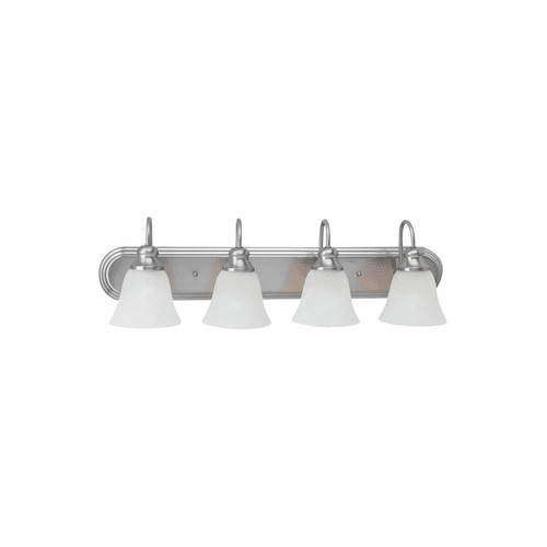 Sea Gull Windgate 4-LT Wall/Bath Light - Brushed Nickel - 44942-962