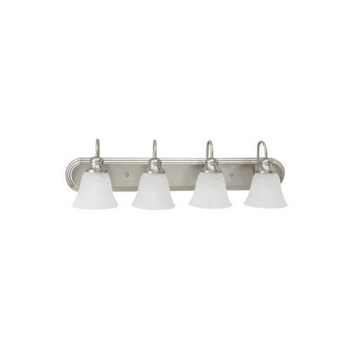 Sea Gull Windgate 4-LT Wall/Bath Light - Brushed Nickel - 44942EN3-962