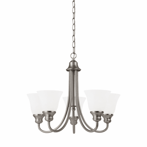 Sea Gull Windgate 5-LT Chandelier - Brushed Nickel - 35940-962