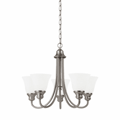 Sea Gull Windgate 5-LT Chandelier - Brushed Nickel - 35940-962