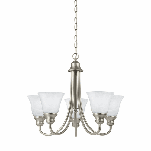 Sea Gull Windgate 5-LT Chandelier - Brushed Nickel - 35940EN3-962