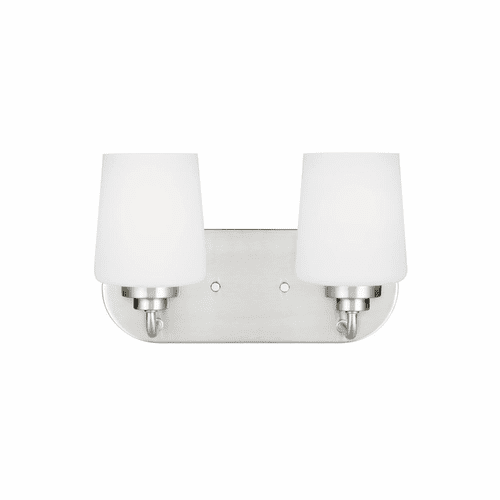 Sea Gull Windom 2-LT Bath Vanity - Brushed Nickel - 4402802-962