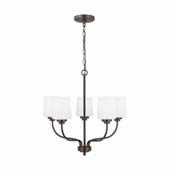 Sea Gull Windom 5-LT Chandelier - Bronze - 3102805-710