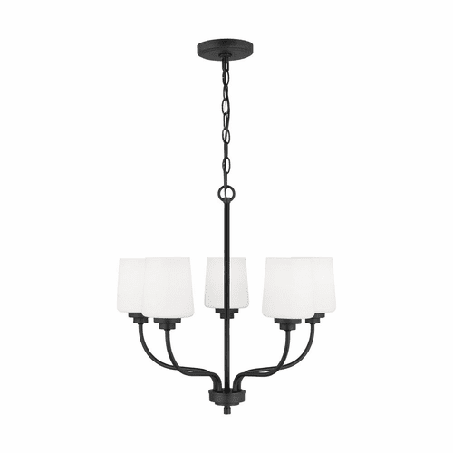 Sea Gull Windom 5-LT Chandelier - Midnight Black - 3102805-112