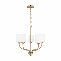 Sea Gull Windom 5-LT Chandelier - Satin Brass - 3102805-848
