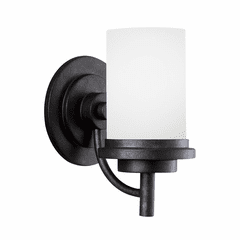 Sea Gull Winnetka 1-LT Bath/Wall Sconce - Blacksmith - 44660EN3-839